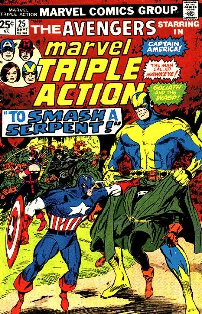 Cover of Marvel Triple Action #25