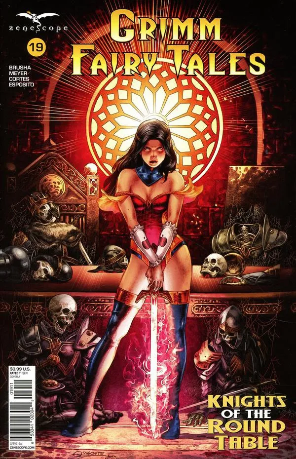 Cover of Grimm Fairy Tales #19