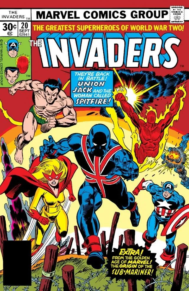 Cover of The Invaders #20