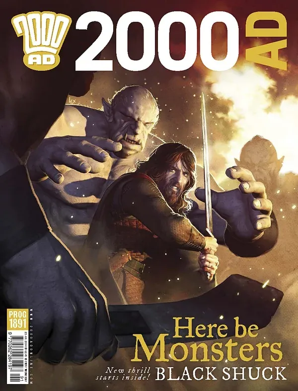 Cover of 2000 AD #1891