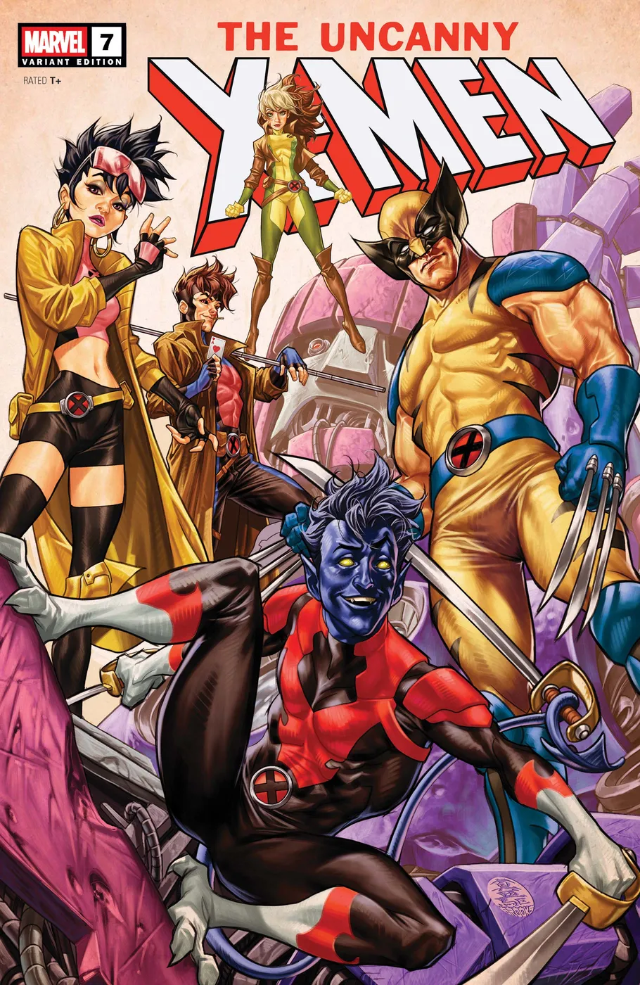Cover of Uncanny X-Men #7 (707)