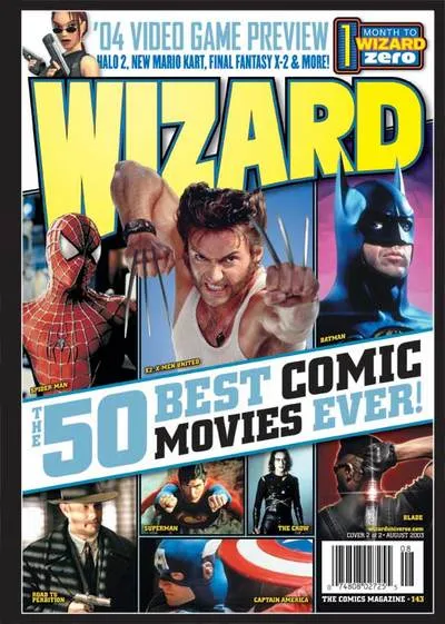 Cover of Wizard: The Comics Magazine #143
