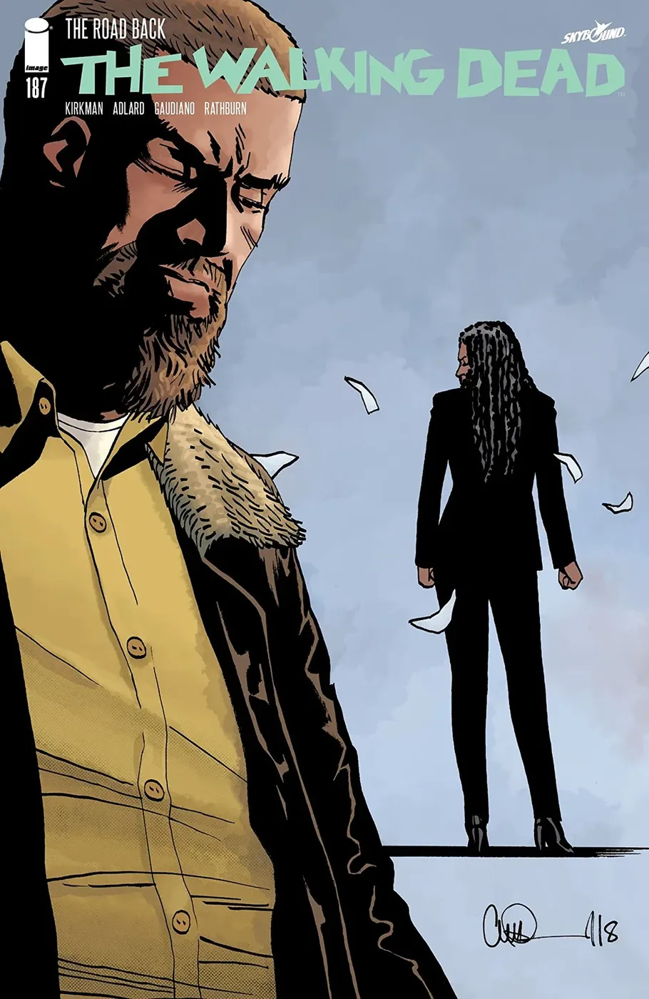 Cover of The Walking Dead #187