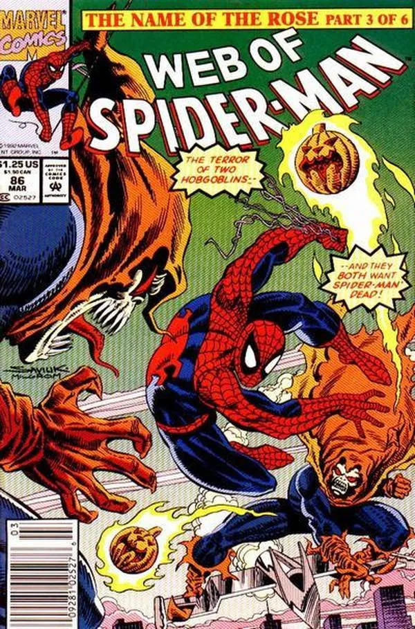 Cover of Web of Spider-Man #86