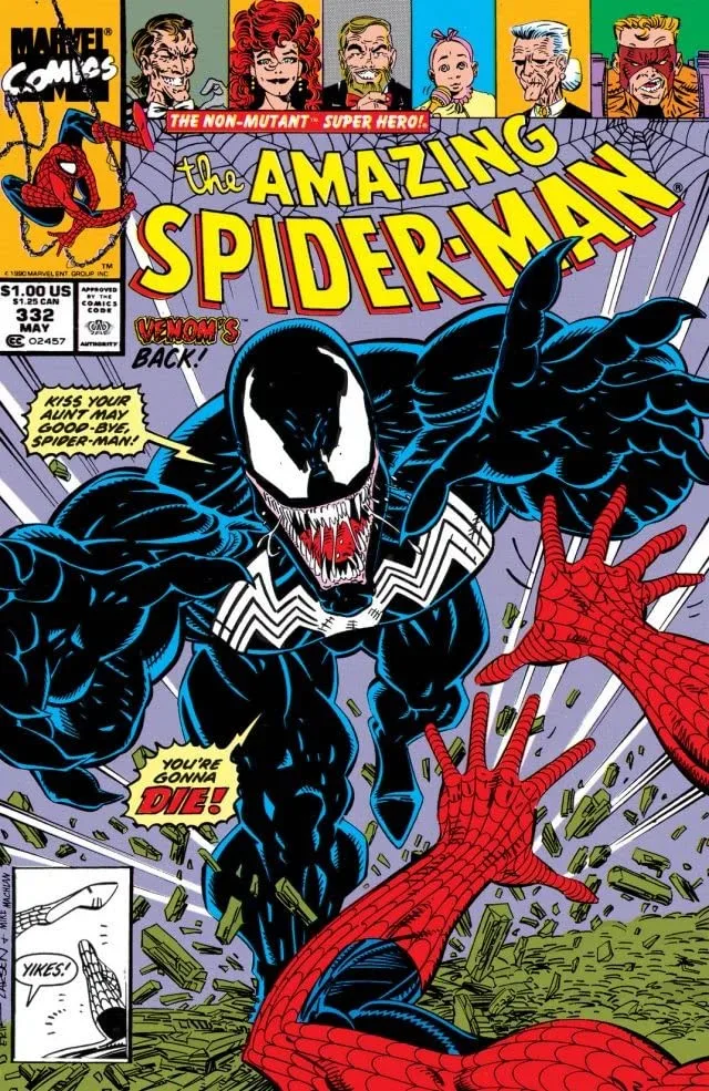 Cover of The Amazing Spider-Man #332
