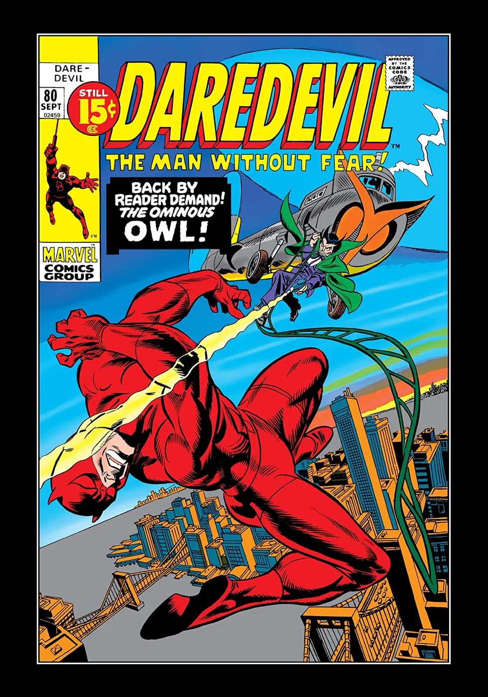 Cover of Daredevil #80
