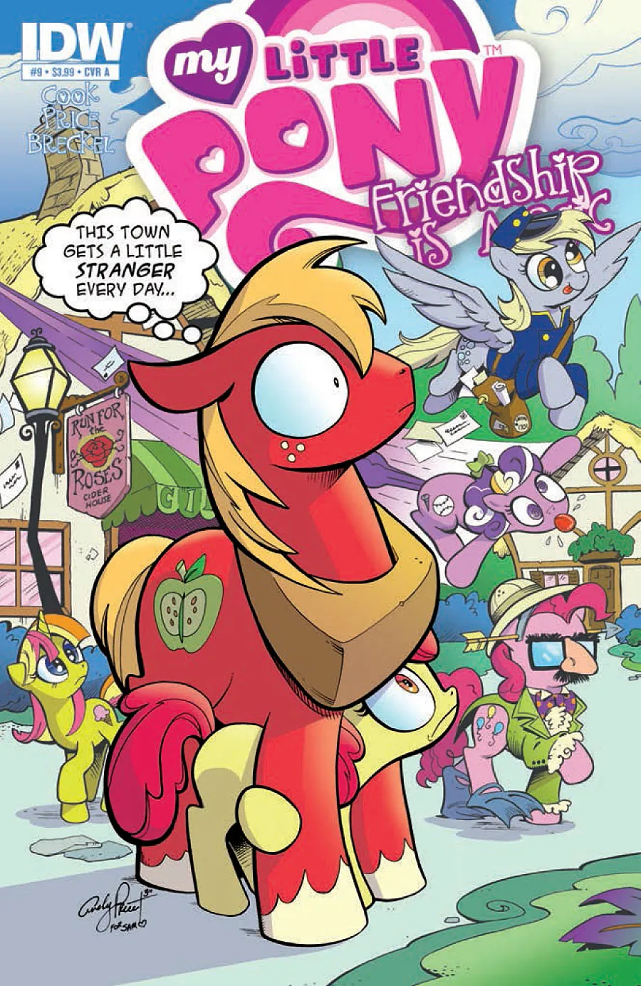 Cover of My Little Pony: Friendship Is Magic #9
