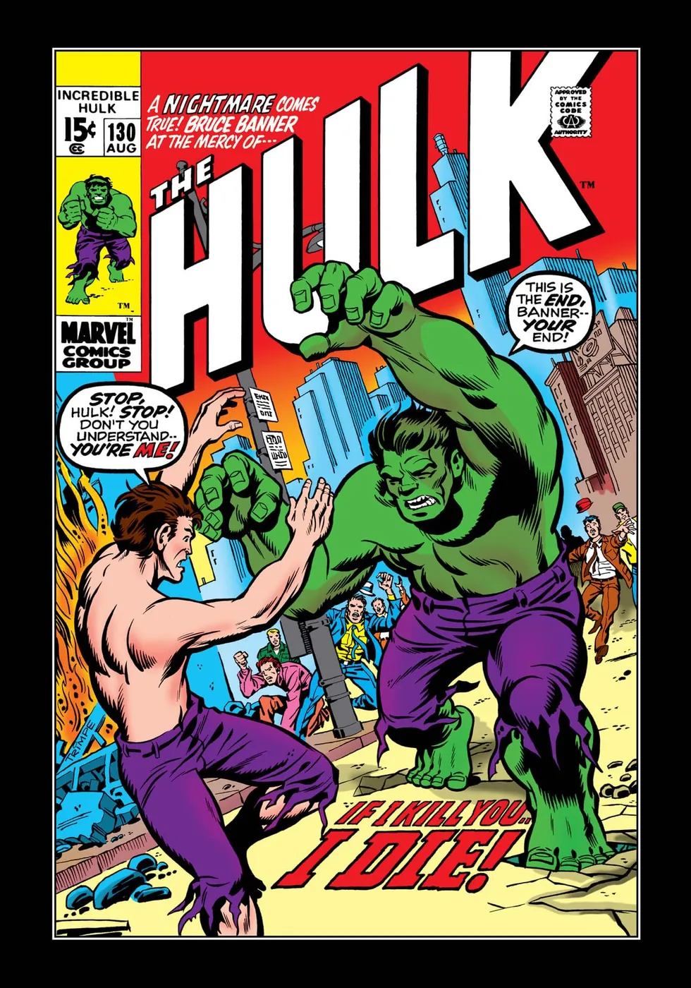 Cover of The Incredible Hulk #130