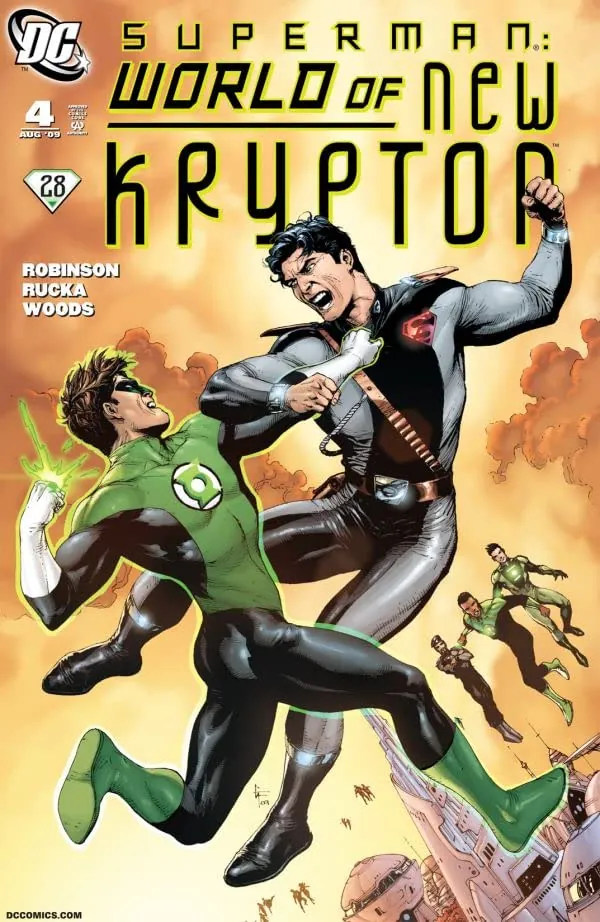Cover of Superman: World of New Krypton #4