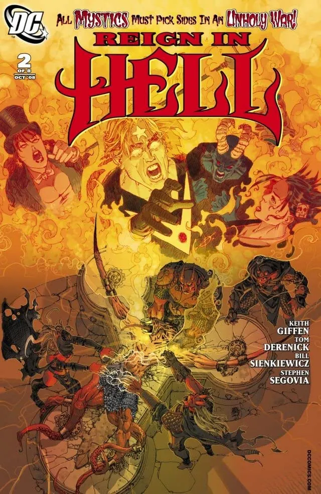 Cover of Reign in Hell #2