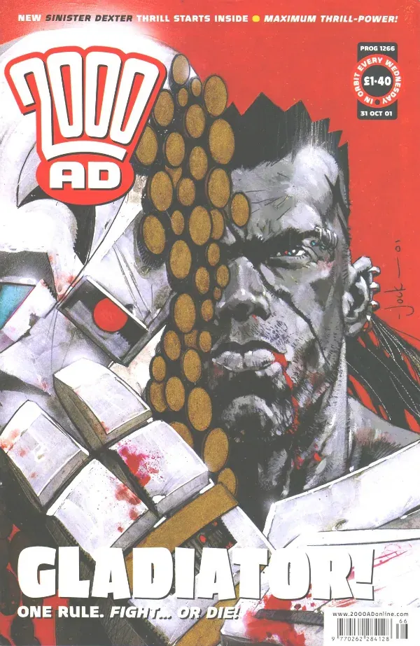 Cover of 2000 AD #1266