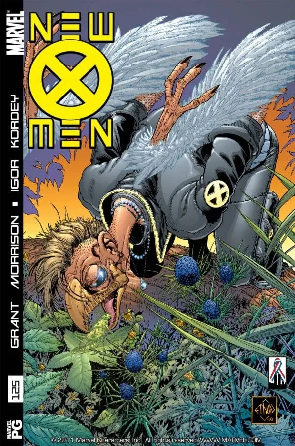 Cover of New X-Men #125