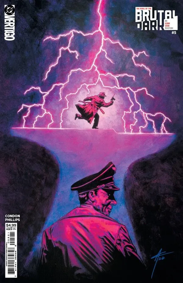 Cover of The Peril of the Brutal Dark: An Ezra Cain Mystery #5