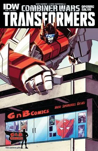 Cover of The Transformers #39