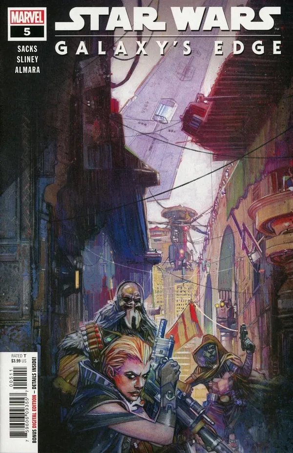 Cover of Star Wars: Galaxy's Edge #5