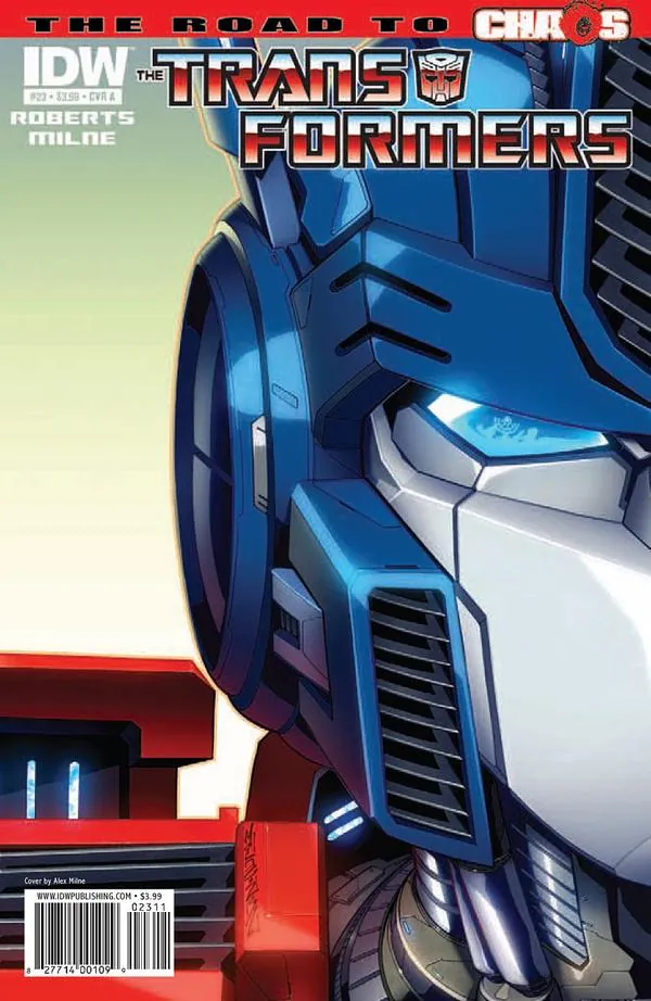 Cover of The Transformers #23