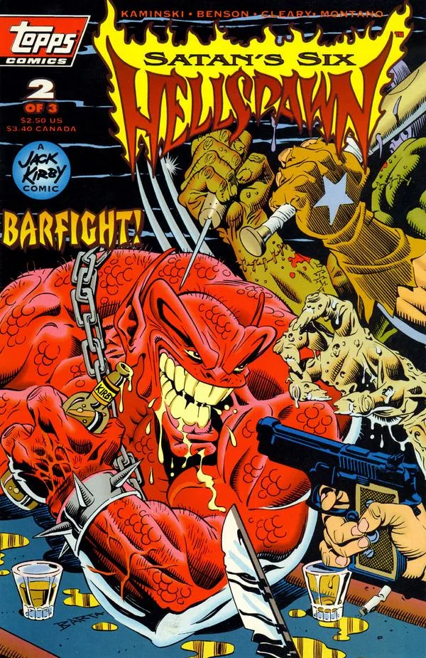 Cover of Satan's Six: Hellspawn #2
