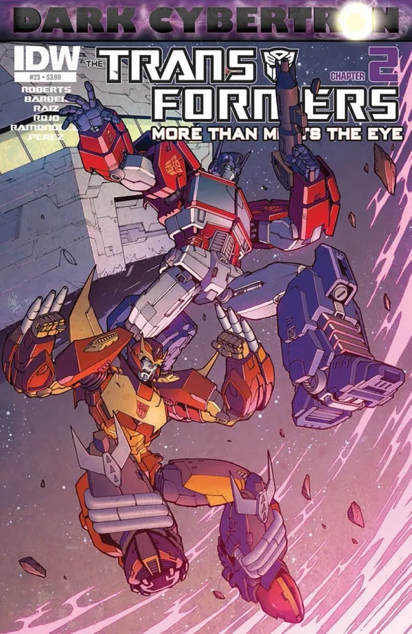 Cover of The Transformers: More Than Meets the Eye #23
