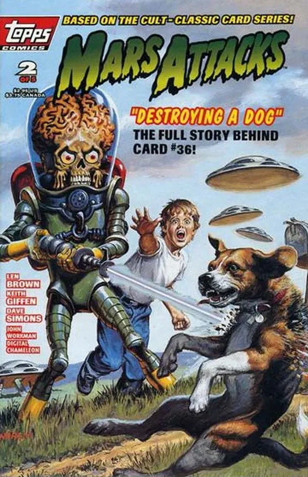 Cover of Mars Attacks #2