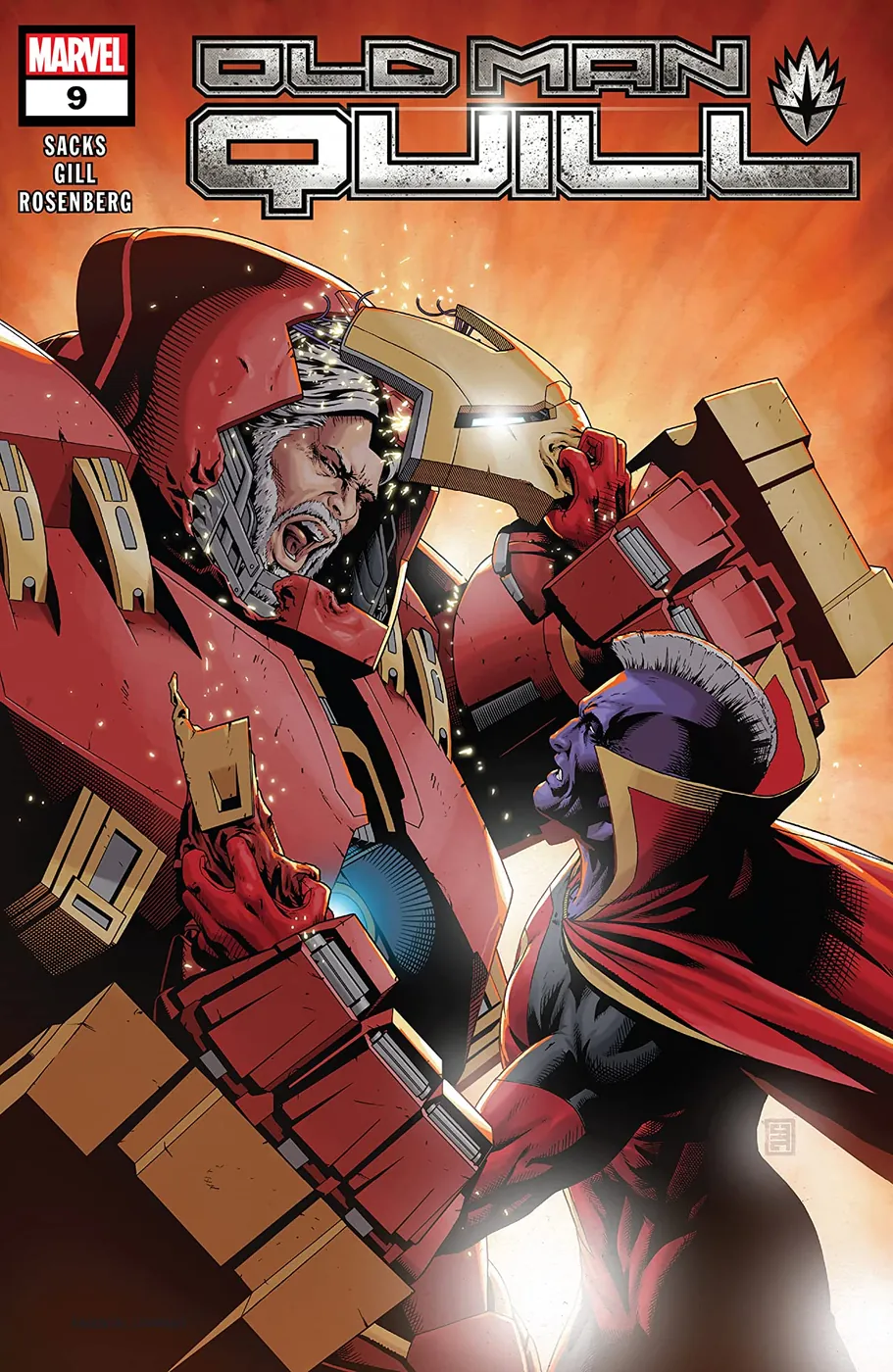 Cover of Old Man Quill #9