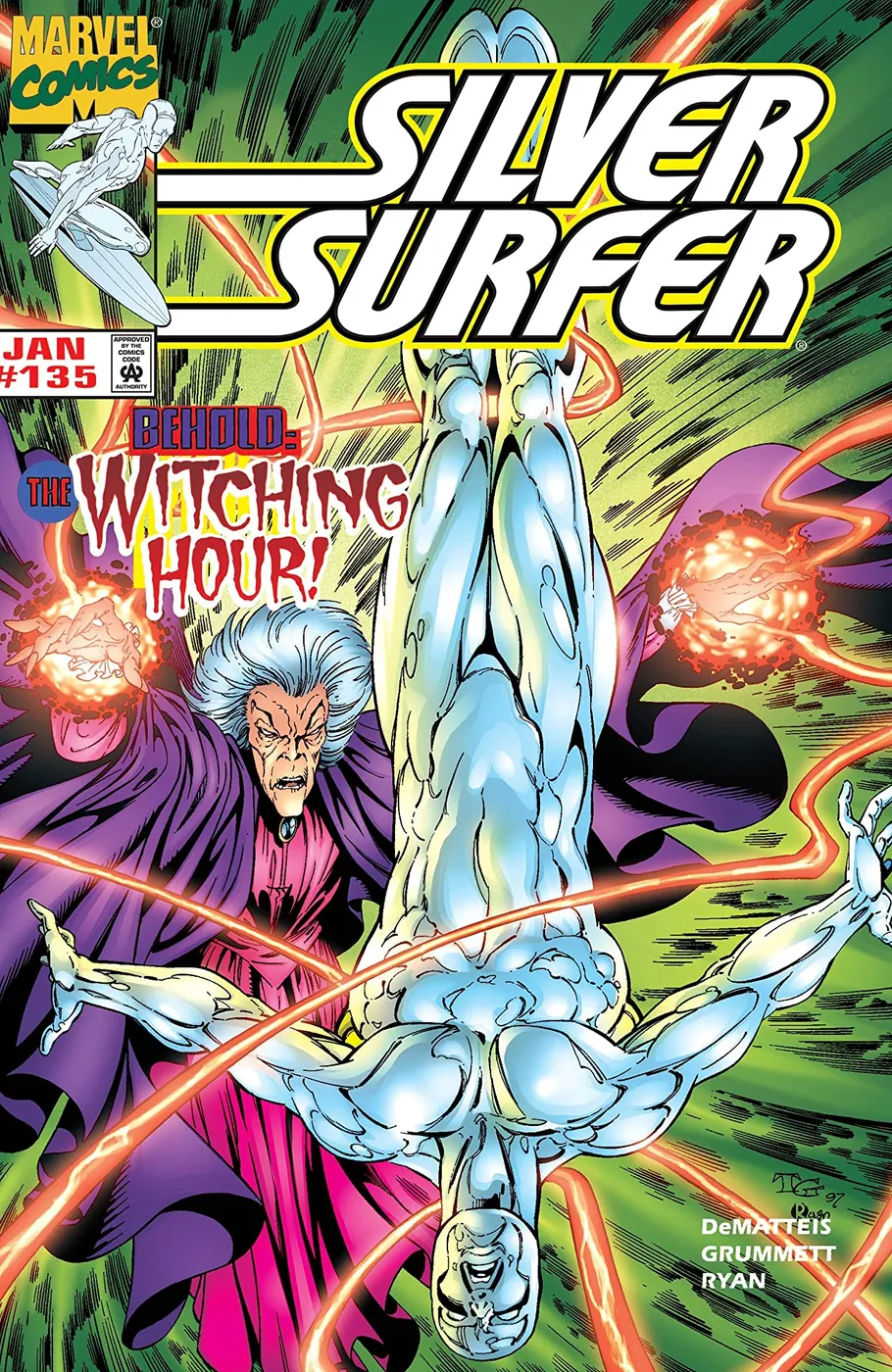 Cover of Silver Surfer #135
