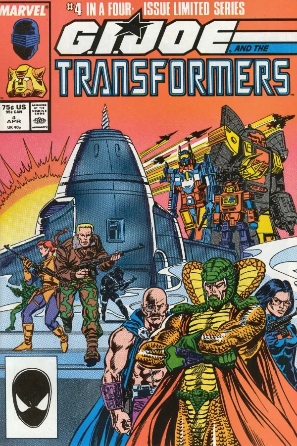 Cover of G.I. Joe and the Transformers #4