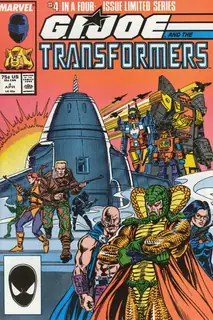 Cover of G.I. Joe and the Transformers #4