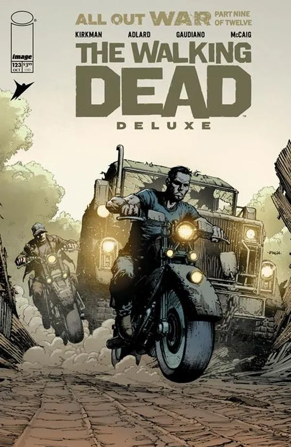 Cover of The Walking Dead Deluxe #123