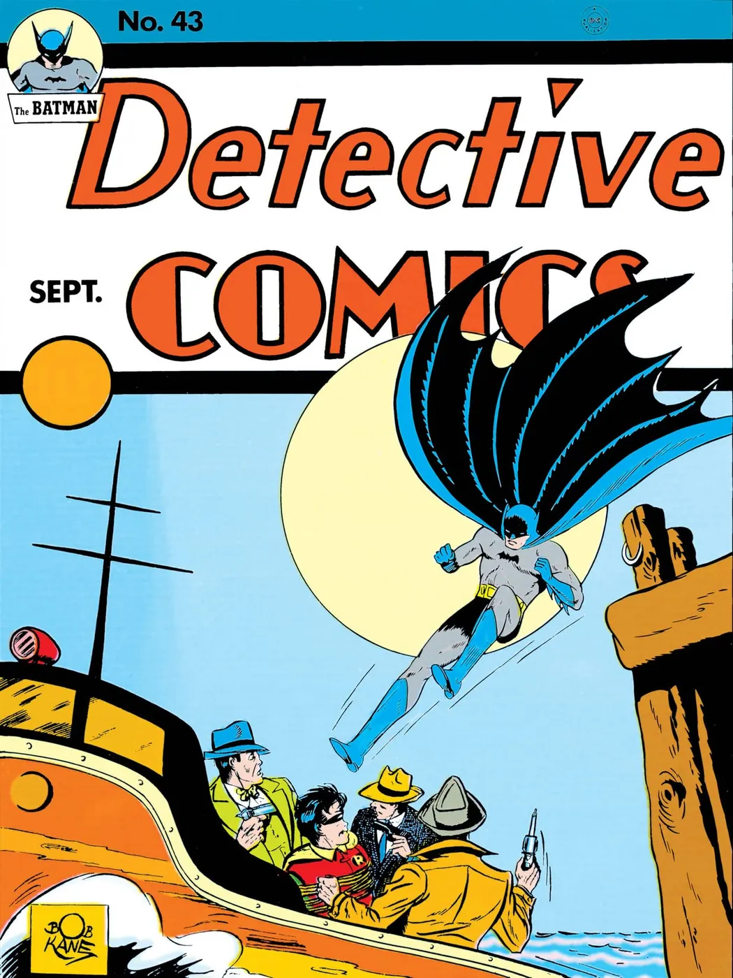 Cover of Detective Comics #43