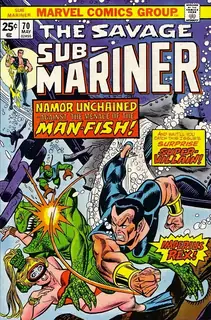 Cover of Sub-Mariner #70