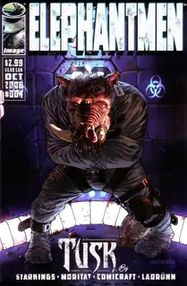 Cover of Elephantmen #4