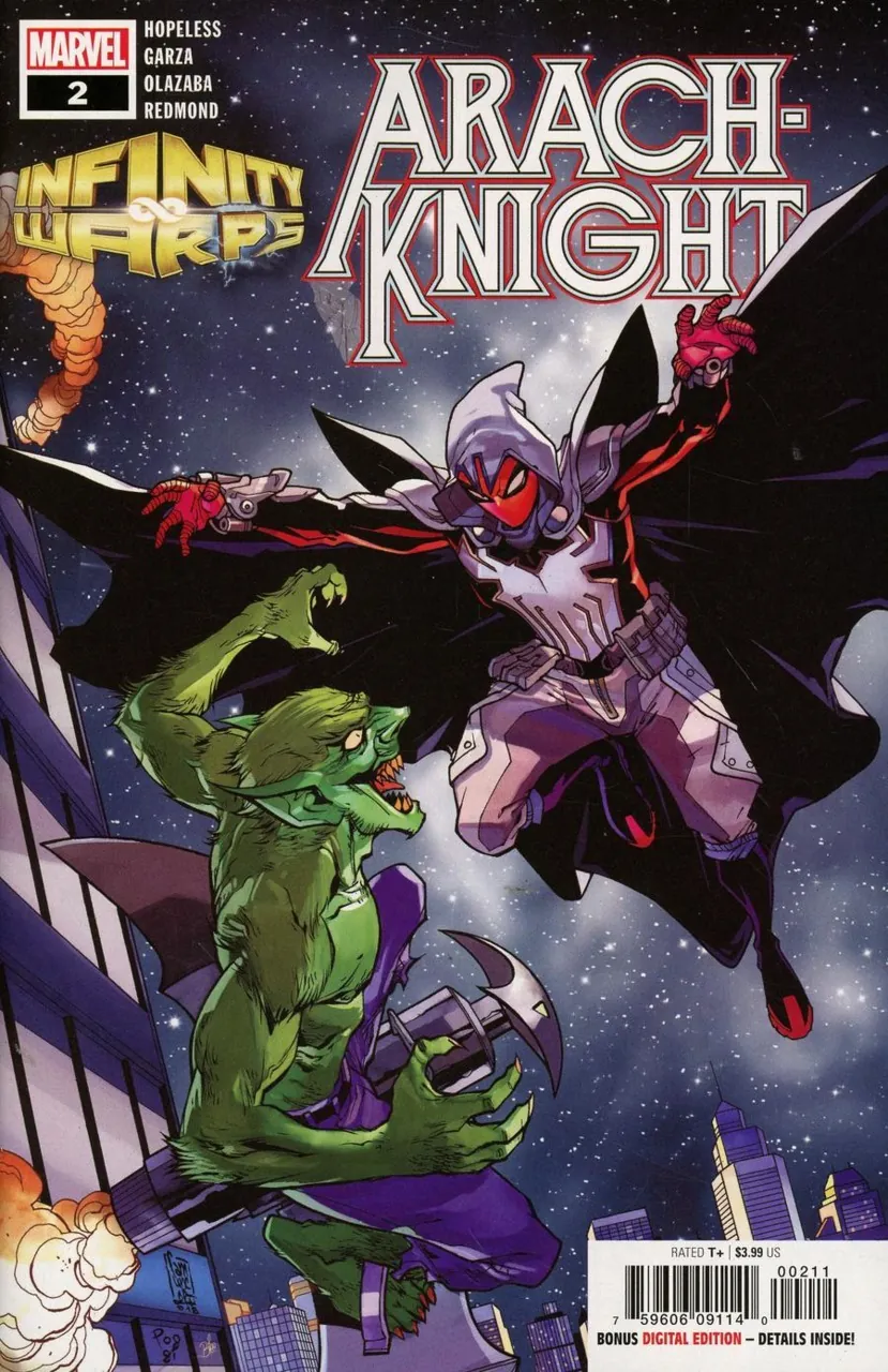 Cover of Infinity Wars: Arachknight #2