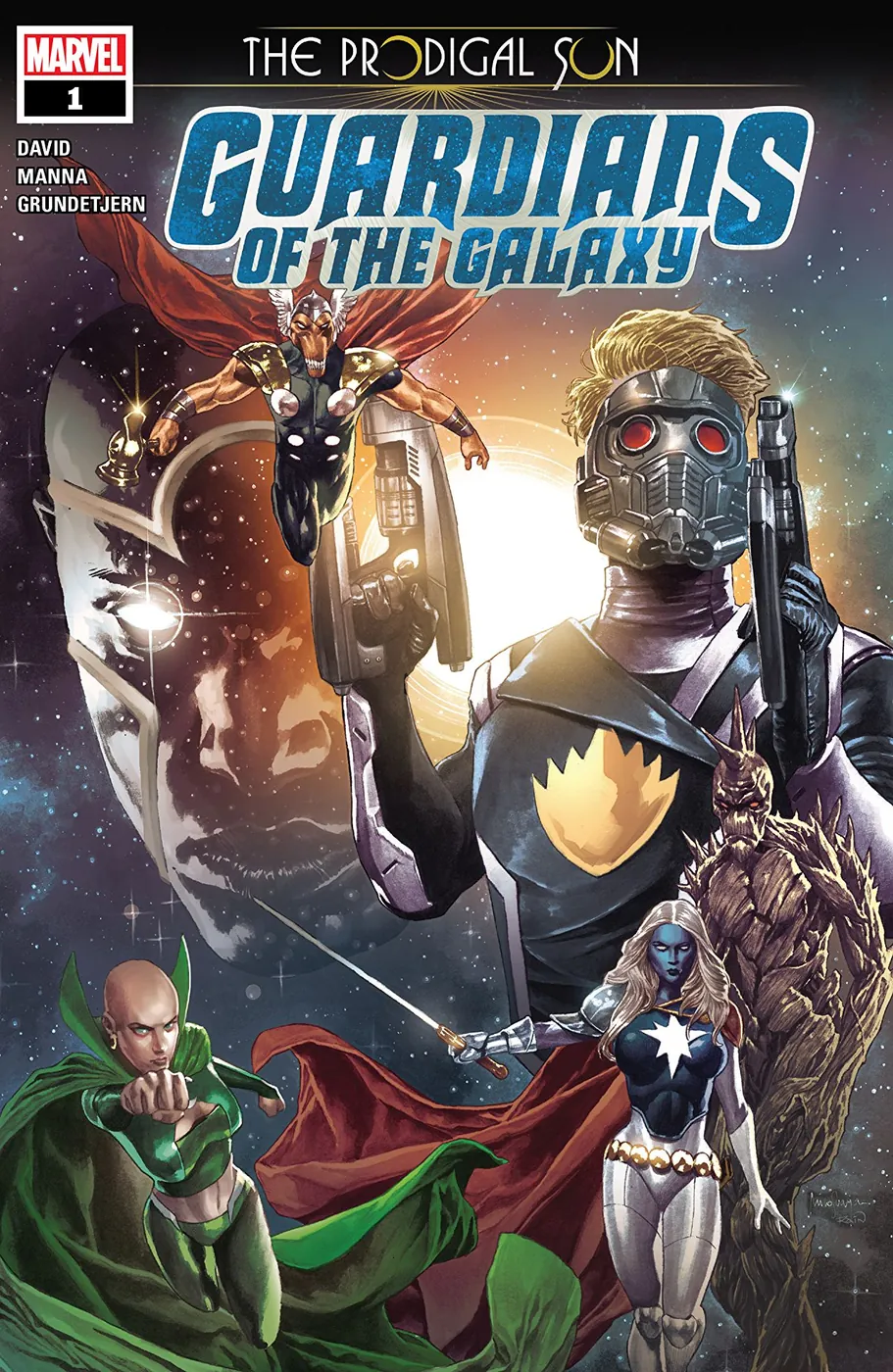 Cover of Guardians of the Galaxy: The Prodigal Sun #1