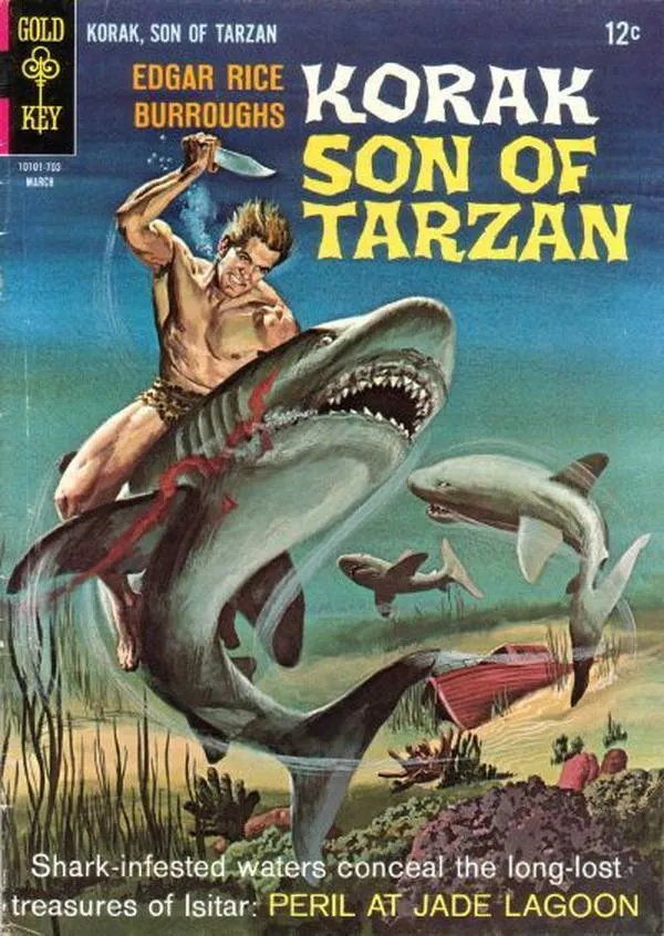 Cover of Edgar Rice Burroughs Korak, Son of Tarzan #16