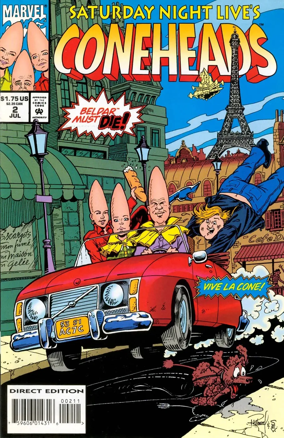 Cover of Coneheads #2