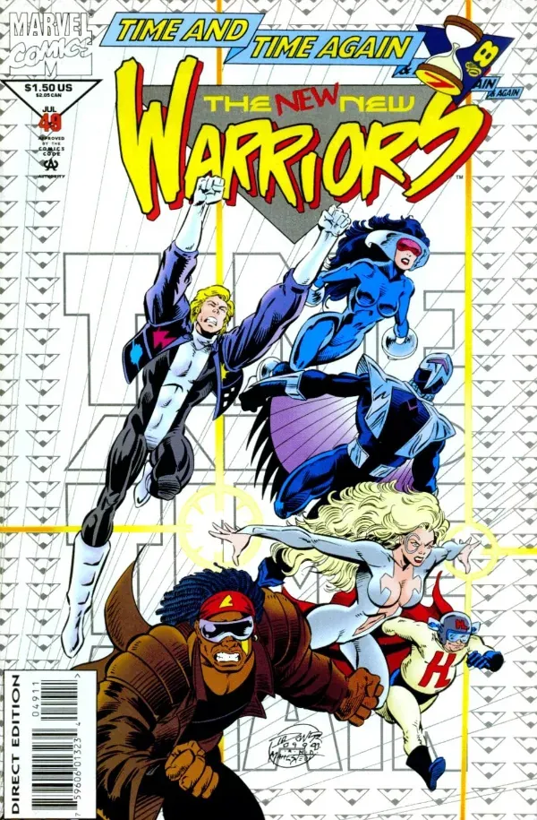 Cover of The New Warriors #49