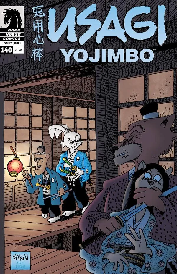 Cover of Usagi Yojimbo #140