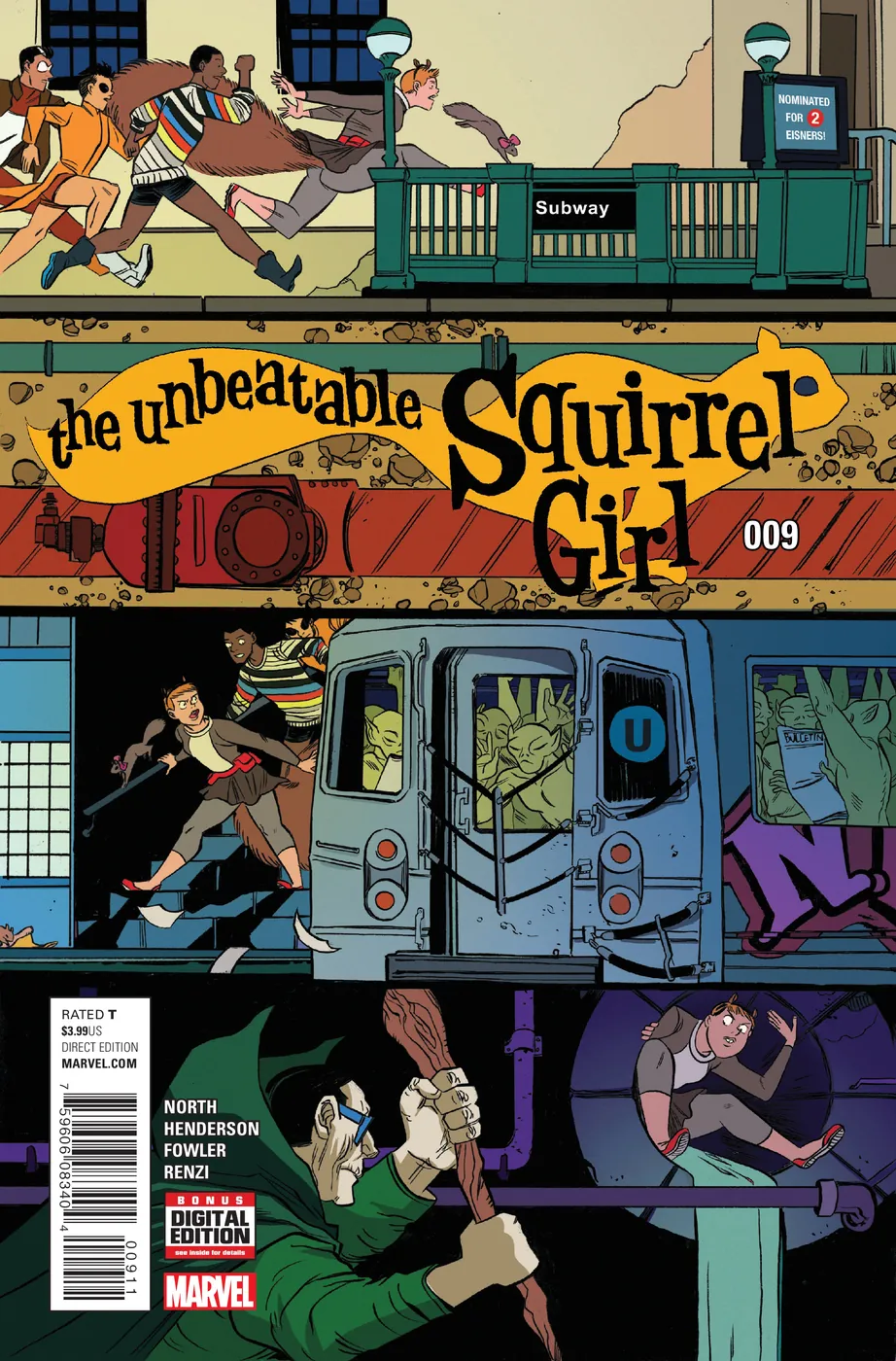 Cover of The Unbeatable Squirrel Girl #9