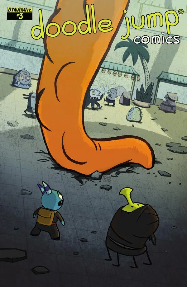 Cover of Doodle Jump Comics #3