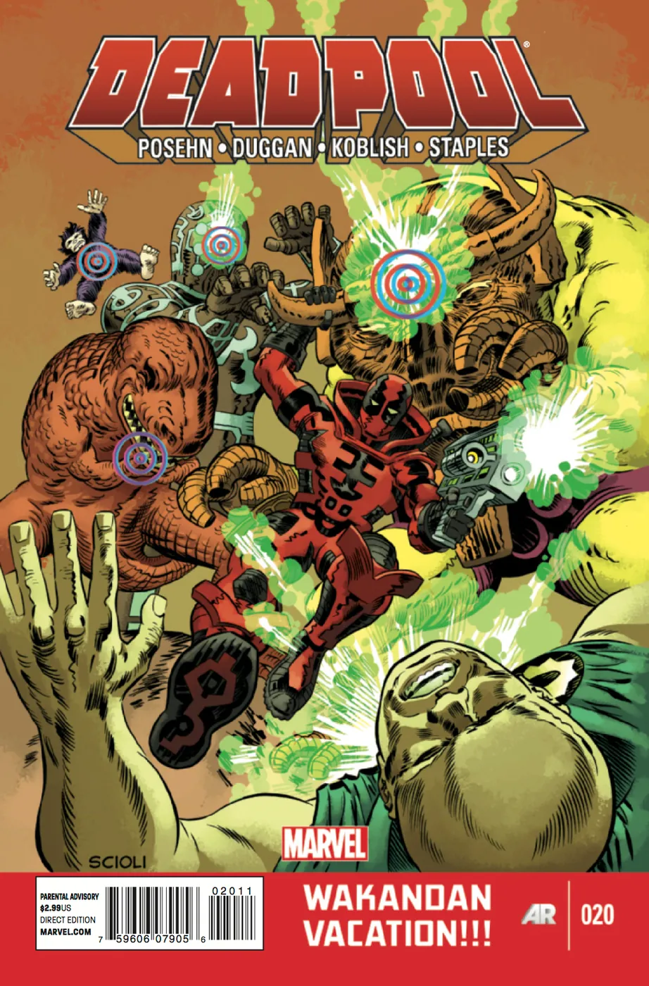 Cover of Deadpool #20