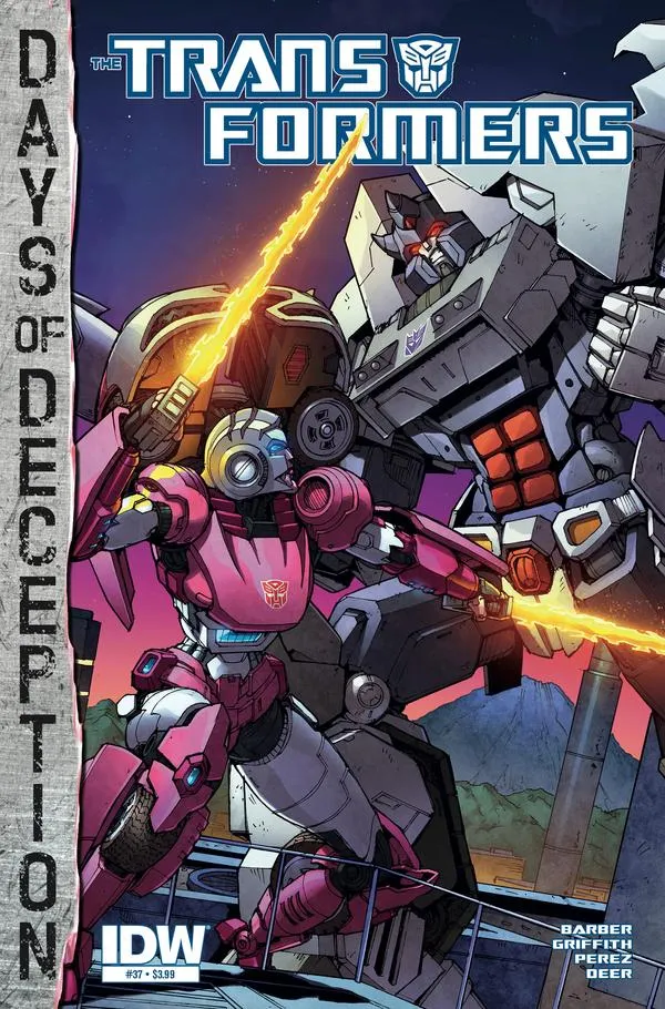 Cover of The Transformers #37