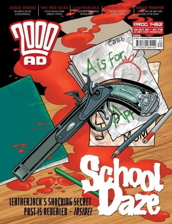 Cover of 2000 AD #1462