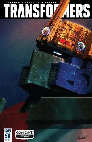 Cover of The Transformers #50