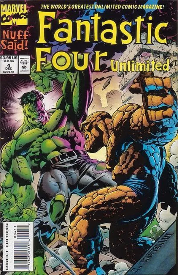 Cover of Fantastic Four Unlimited #4