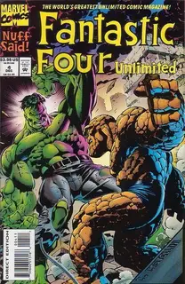 Cover of Fantastic Four Unlimited #4