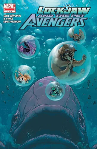 Cover of Lockjaw and the Pet Avengers #3
