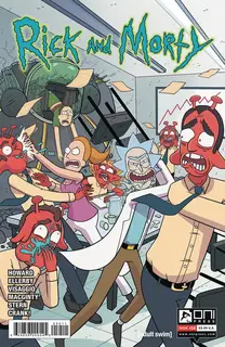 Cover of Rick and Morty #54