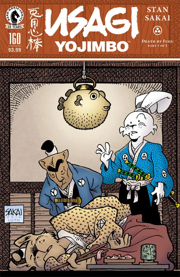 Cover of Usagi Yojimbo #160