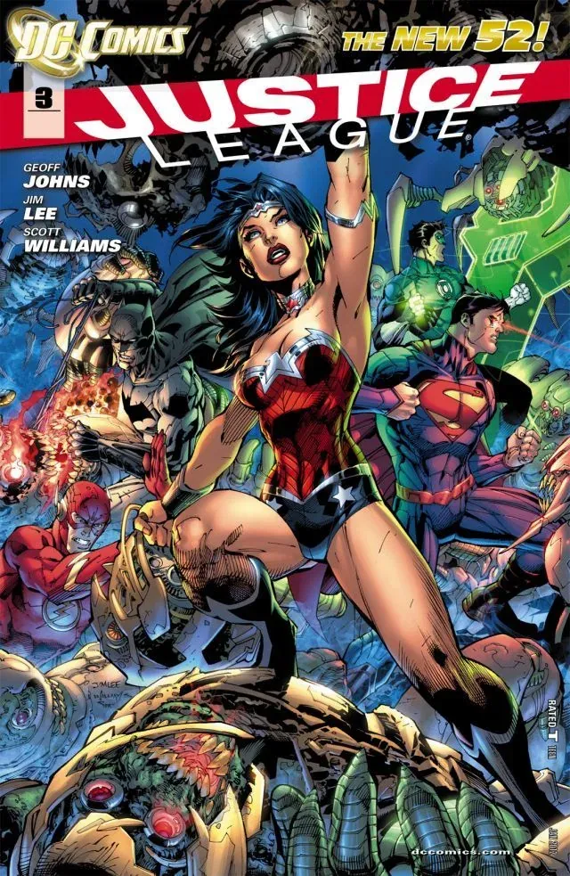Cover of Justice League #3