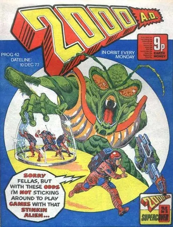 Cover of 2000 AD #42